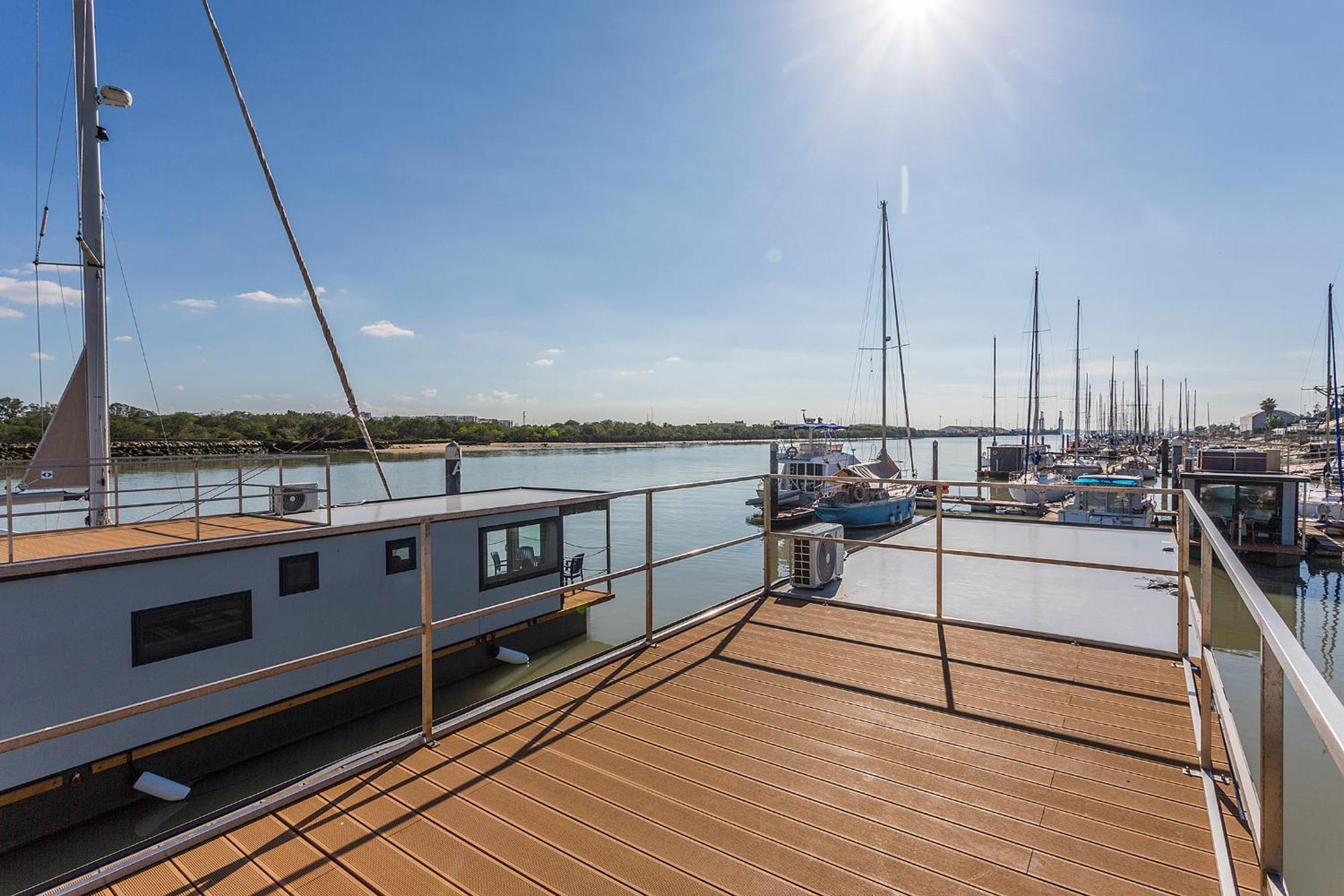 Hotel Azvalia Luxury Casa Barco New York And Texas-Unique Houseboat Experience El Puerto de Santa María Exterior foto